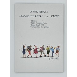 Notizblock Barbara Freundlieb Das beste Alter? Notizblock Barbara Freundlieb Das beste Alter?