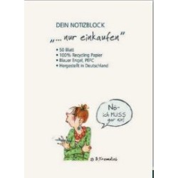 Notizblock Barbara Freundlieb nur einkaufen