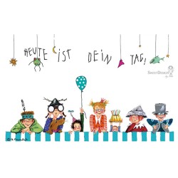 Frühstücksbrettchen Barbara Freundlieb Heute ist Dein Tag