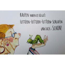 Passepartout B. Freundlieb Raupen haben es gut