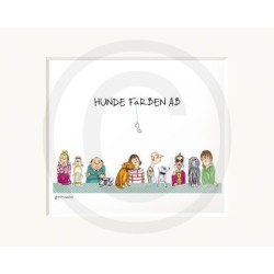 Passepartout B. Freundlieb Hunde färben ab Passepartout B. Freundlieb Hunde färben ab