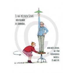 Künstler-Karte B. Freundlieb Über Männer jammern Künstler-Karte B. Freundlieb Über Männer jammern