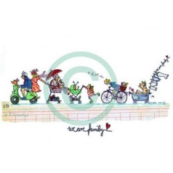 Künstler-Karte B. Freundlieb We are Family Künstler-Karte B. Freundlieb We are Family