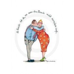 Künstler-Karte B. Freundlieb Zuhause ist Künstler-Karte B. Freundlieb Zuhause ist