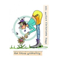 Künstler-Karte B. Freundlieb Die kleinen Dinge Künstler-Karte B. Freundlieb Die kleinen Dinge