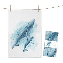 Geschirrtuch Wale Geschirrtuch Wale