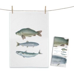 Geschirrtuch - Maluu - Fisherman’s Trio