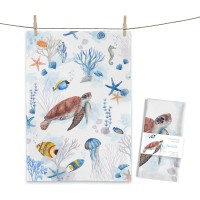 Geschirrtuch von Maluu Wasserschildkröte