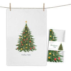 Geschirrtuch von Maluu Weihnachtsbaum