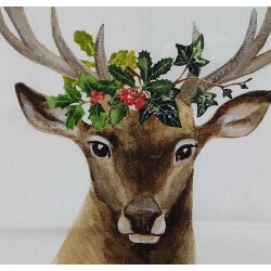 Geschirrtuch von Maluu Hirsch