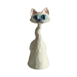 Annette Gissberg Katze Tess, blau, 21 cm