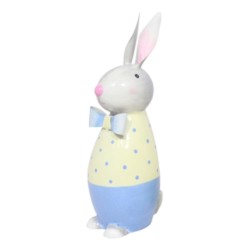 Osterhase Eddy, blau, 35 cm