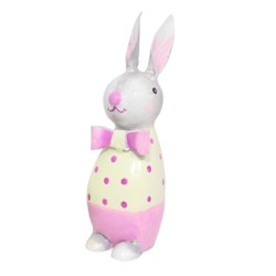 Osterhase Eddy, rosa, 15 cm