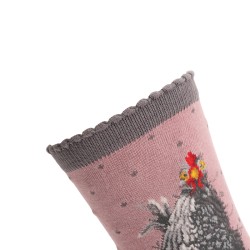 Motivsocken - Huhn - Wrendale Designs - Damensocken - 37-42