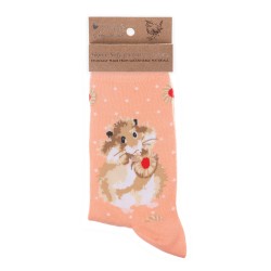 Motivsocken - Hamster - Wrendale Designs - Damensocken - 37-42