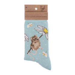 Motivsocken - Maus- Wrendale Designs - Damensocken - 37-42