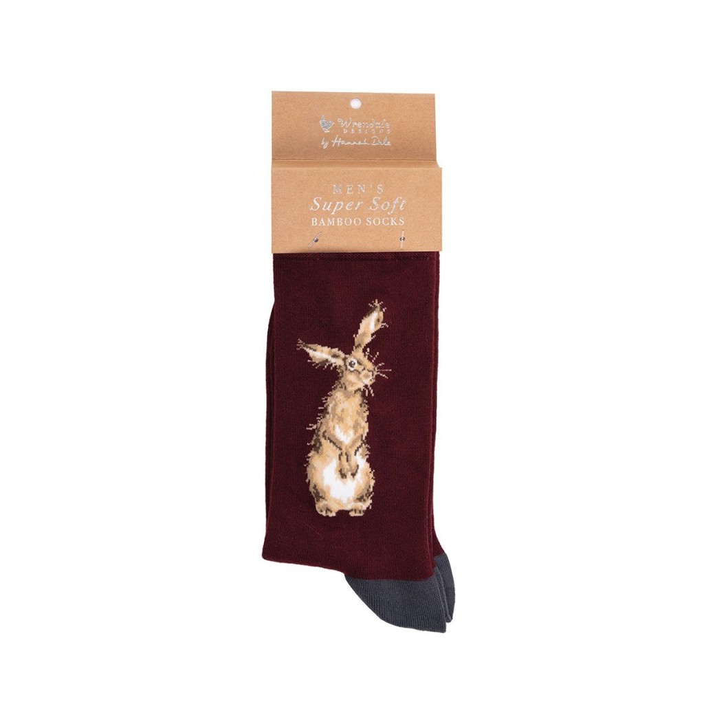 Motivsocken - Hase - Wrendale Designs - Herrensocken - 41-46 Motivsocken - Hase - Wrendale Designs - Herrensocken - 41-46