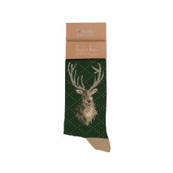 Motivsocken - Hirsch - Wrendale Designs - Herrensocken - 41-46