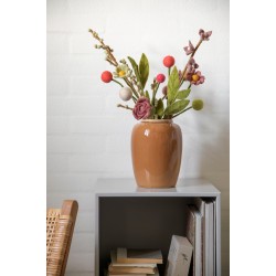 Gry & Sif Filzblume, 2 cm, Weiß