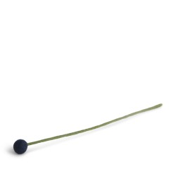 Gry & Sif Filzblume, 2 cm, Blau