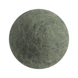 Gry & Sif Filzblume, 3 cm, Dunkelgrün