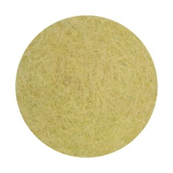 Gry & Sif Filzblume, 3 cm, Hellgelb