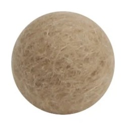 Gry & Sif Filzblume, 3 cm, Beige