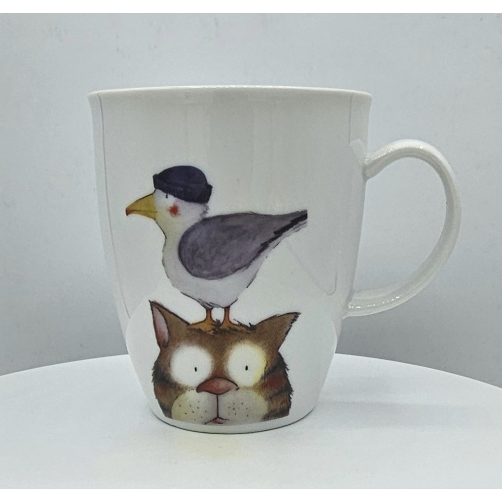 Becher Demim Ahoi Katze Becher Demim Ahoi Katze