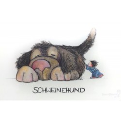 Frühstücksbrettchen Miriam Kramer Schweinehund