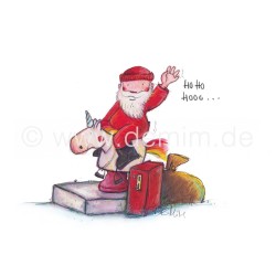 Postkarte Miriam Kramer Ho Ho Hooo