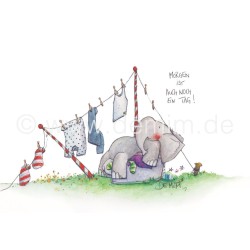 Postkarte Miriam Kramer Morgen ist auch noch ein Tag