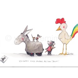 Postkarte Miriam Kramer Es kommt anders als man denkt