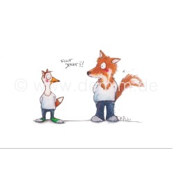 Postkarte Miriam Kramer Echt jetzt!