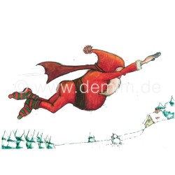 Postkarte Miriam Kramer Supersanta