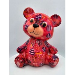 Pomme Pidou Spardose Bär Toto Herzen