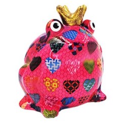 Pomme Pidou Spardose Frosch Freddy Herzen