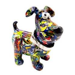 Pomme Pidou Spardose Hund Hugo Streetart B