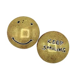 Handschmeichler Speckstein-smile-grün