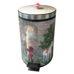 Hygieneeimer, Treteimer 3L Motiv Rapunzel