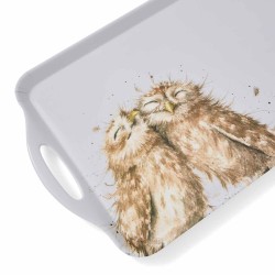 Wrendale Design by Hannah Dale Tablett mit Eulen