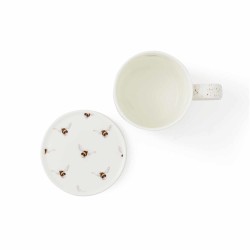 Wrendale Design by Hannah Becher mit Untersetzer Biene Wrendale Design by Hannah Becher mit Untersetzer Biene