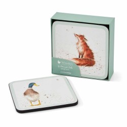 Wrendale Design - 6 Untersetzer mit Tiermotiven- - 10,5 x 10,5 cm Wrendale Design - 6 Untersetzer mit Tiermotiven- - 10,5 x 10,5 cm