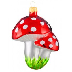 Christbaumschmuck Pilz-Paar Christbaumschmuck Pilz-Paar