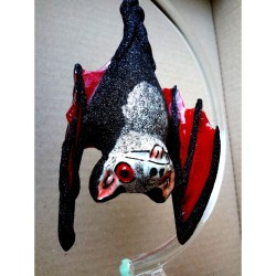 Weihnachtskugel Fledermaus