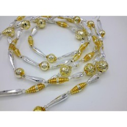 Gablonzer Christbaumschmuck Kette ca. 180cm