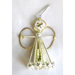 Gablonzer Christbaumschmuck Engel 9cm 