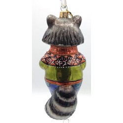 Christbaumschmuck Papa Waschbär
