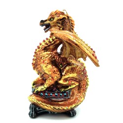 Christbaumschmuck Goldener Drache
