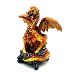 Christbaumschmuck Goldener Drache