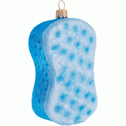 Christbaumschmuck Badeschwamm